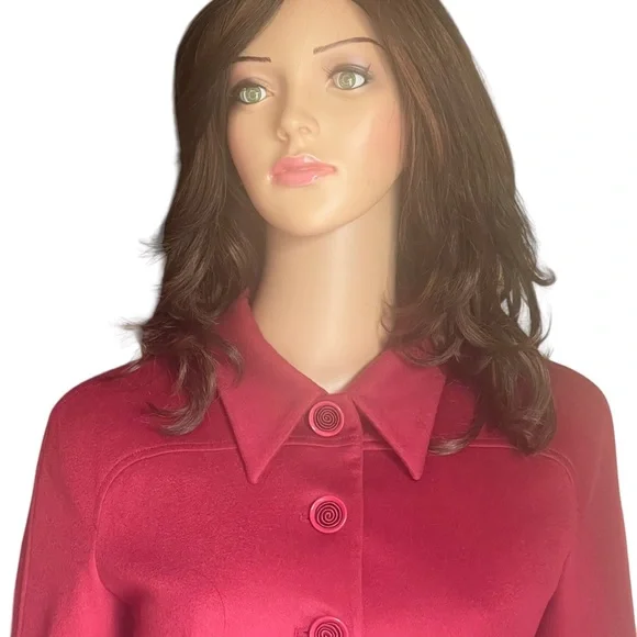 Giorgio Armani Jackets & Coats red blazer wool/ cashmere size EUR 38 (2) USA - Picture 7 of 16